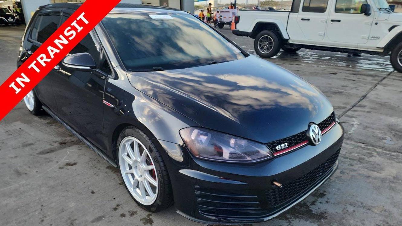 VOLKSWAGEN GOLF GTI 2016 3VW5T7AUXGM055115 image